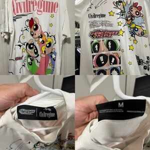 Civil Regime X PowerPuff Girls collaboration Medium